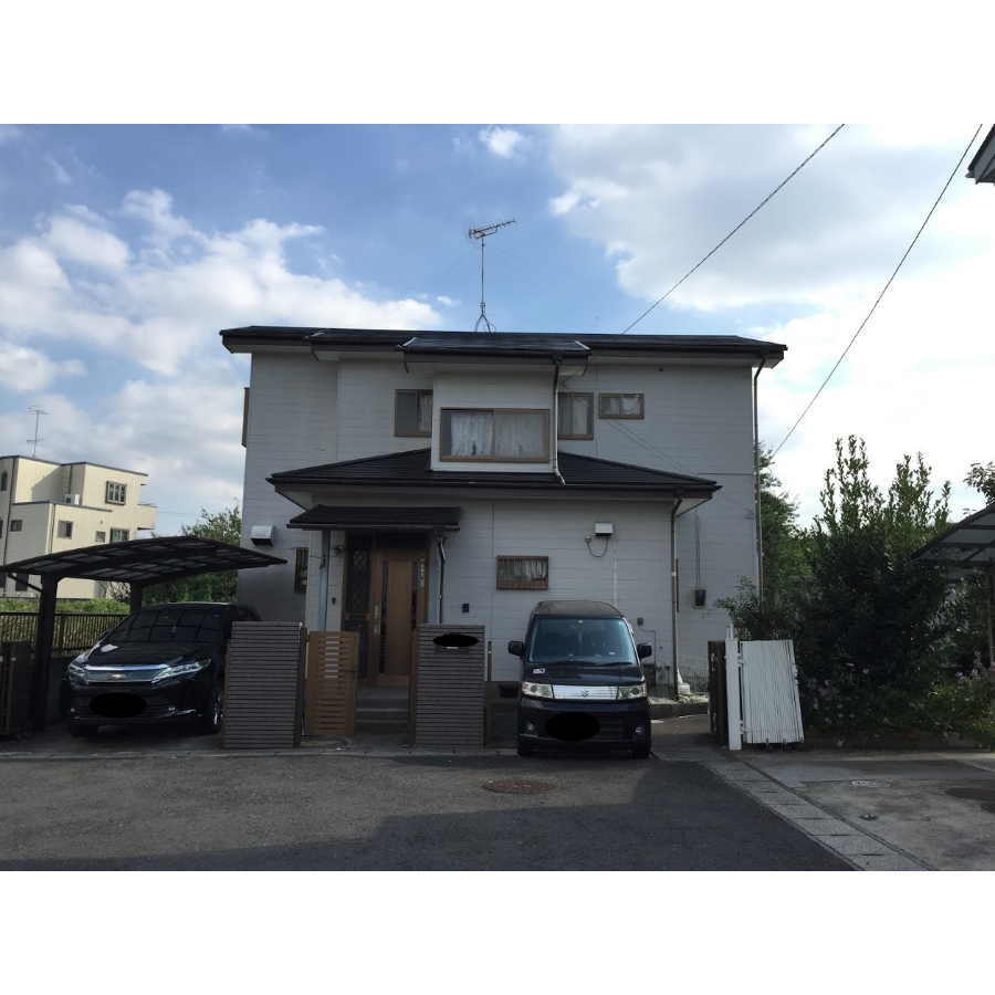 古河市大山 屋根塗装 屋根板金工事